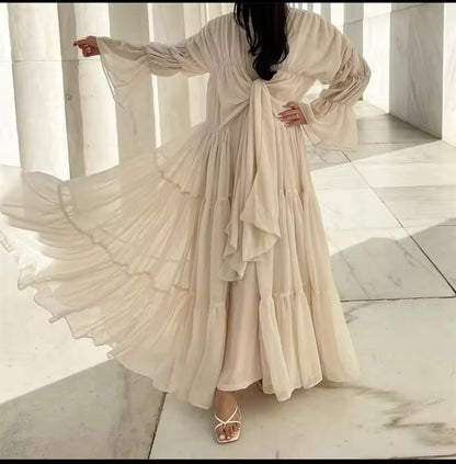 Chiffon floaty dress