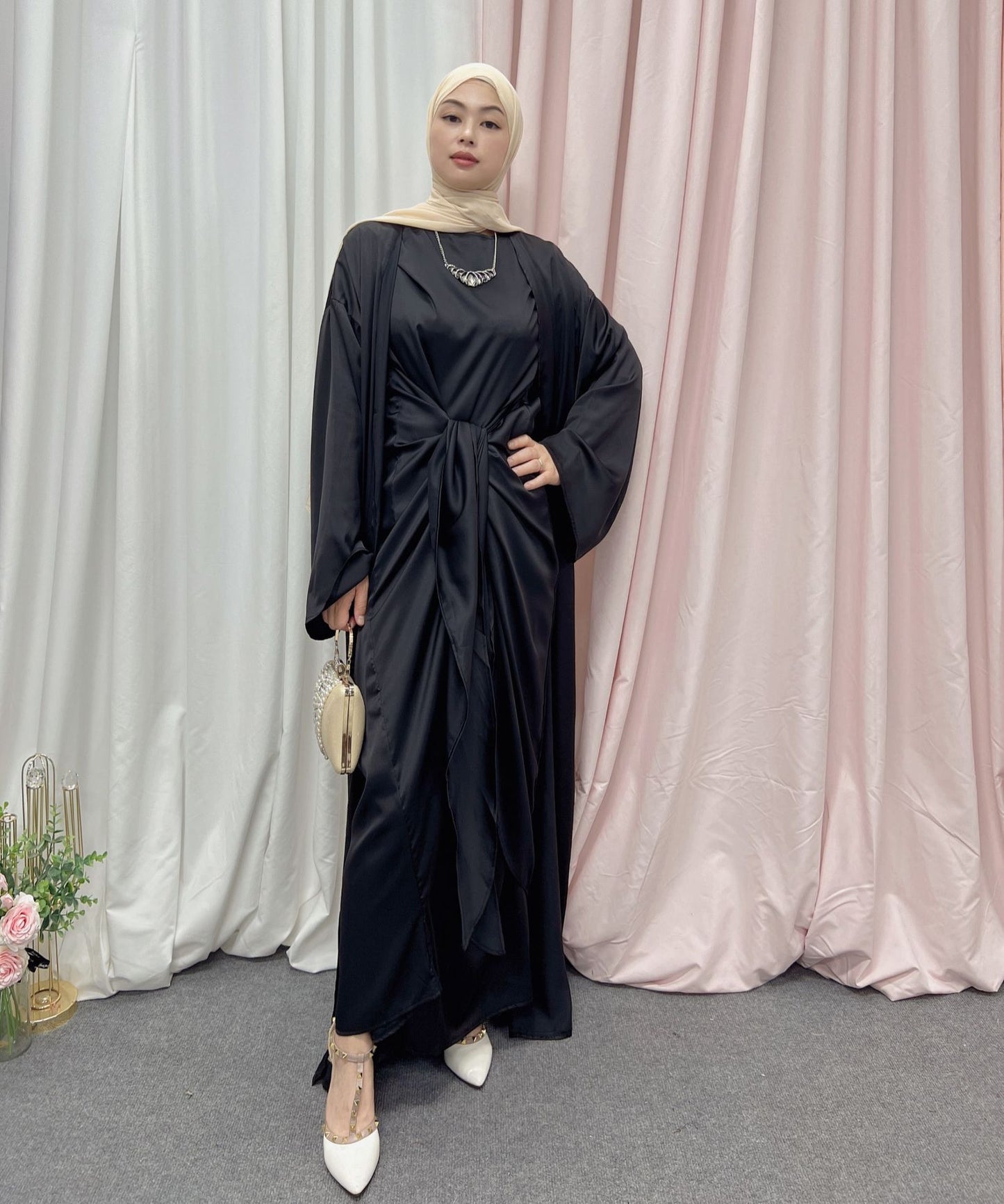 Two-piece abaya