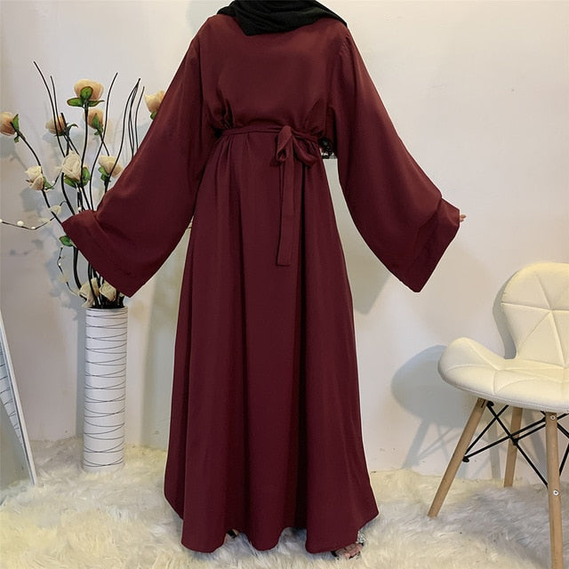 Wide sleeve abaya