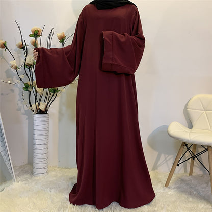 Wide sleeve abaya