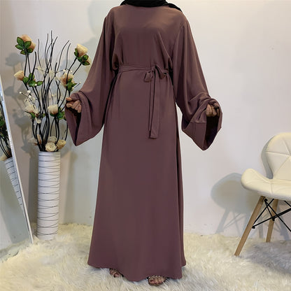 Wide sleeve abaya