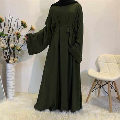 Wide sleeve abaya