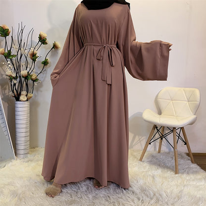 Wide sleeve abaya